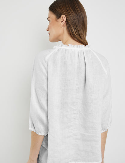 Gerry Weber - White Linen Blouse