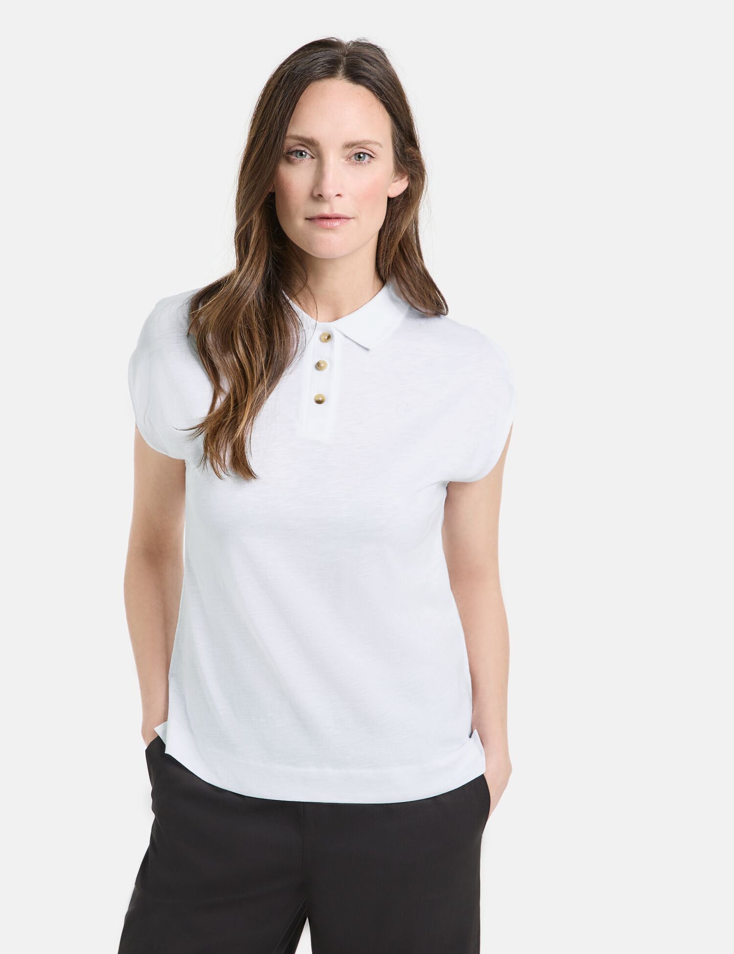 Gerry Weber - Polo Shirt With Short Sleeves