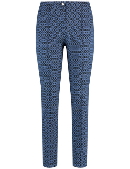 Gerry Weber - San Ya Slim Fit Print Pants 7/8 Length