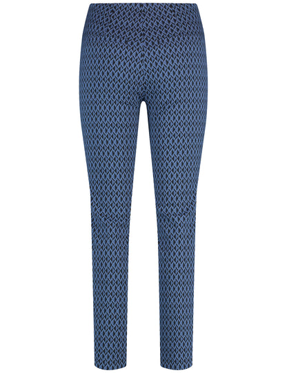 Gerry Weber - San Ya Slim Fit Print Pants 7/8 Length