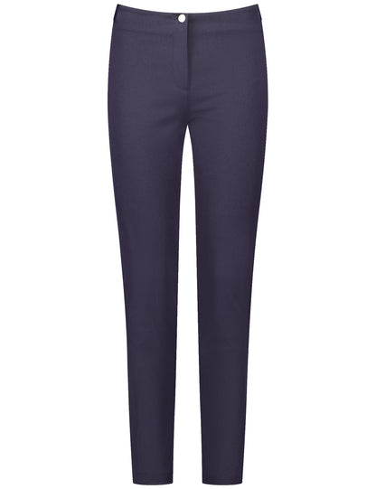 Gerry Weber - San Ya Slim Fit Navy Pants 7/8 Length