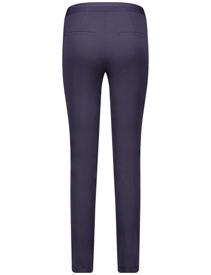 Gerry Weber - San Ya Slim Fit Navy Pants 7/8 Length