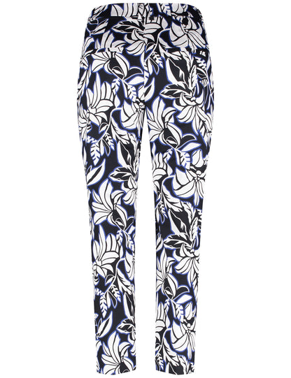 Gerry Weber - Black and White Flower Pant