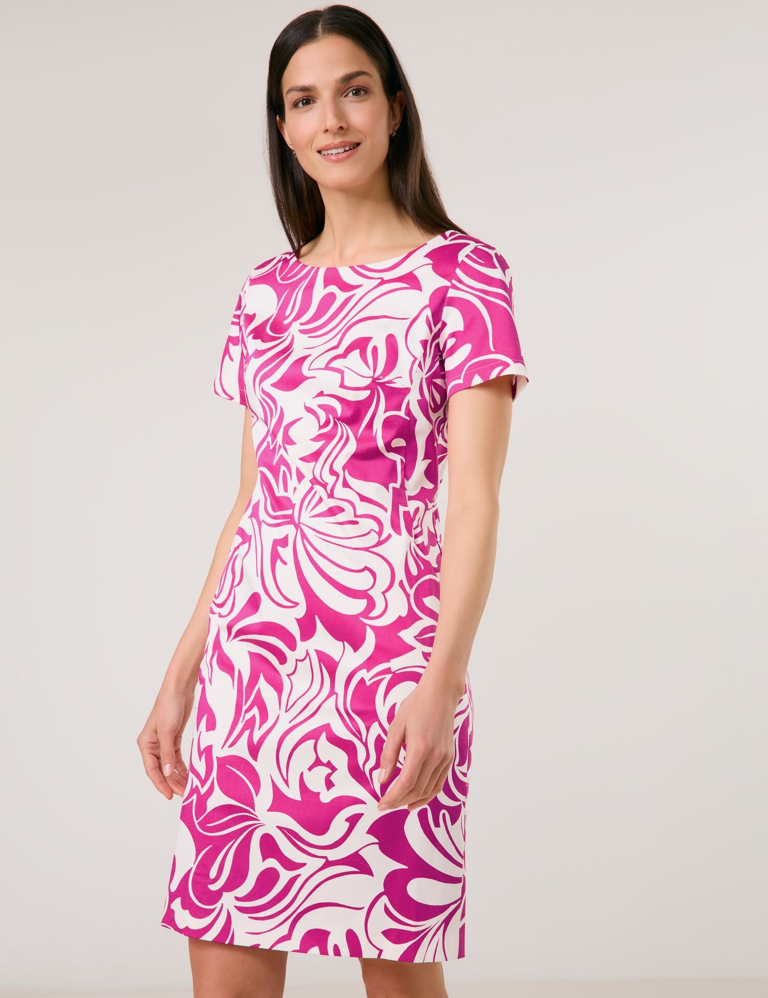 Gerry Weber - Pink Cotton Flower Dress