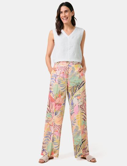Gerry Weber - Multicolour Floral Print Pant