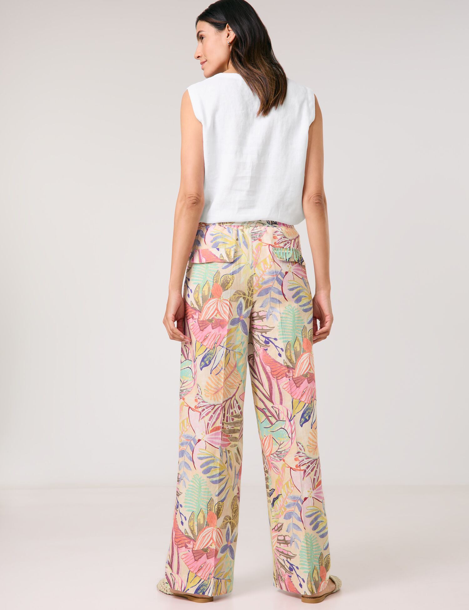 Gerry Weber - Multicolour Floral Print Pant