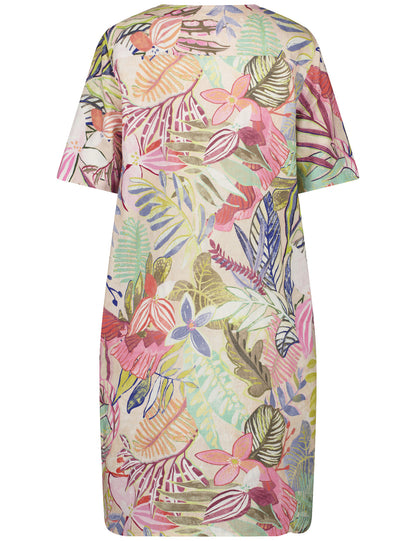 Gerry Weber- Linen Floral Dress