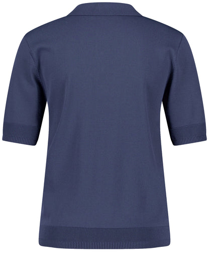Gerry Weber - Indigo Blue Knit Polo
