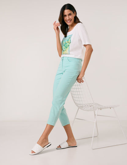 Gerry Weber - Soline Best4Me Cropped Seafoam Denim Jeans