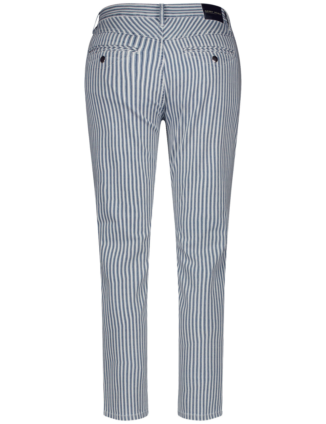 Gerry Weber -Blue and White Stripe Denim Pant