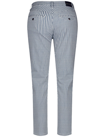 Gerry Weber -Blue and White Stripe Denim Pant