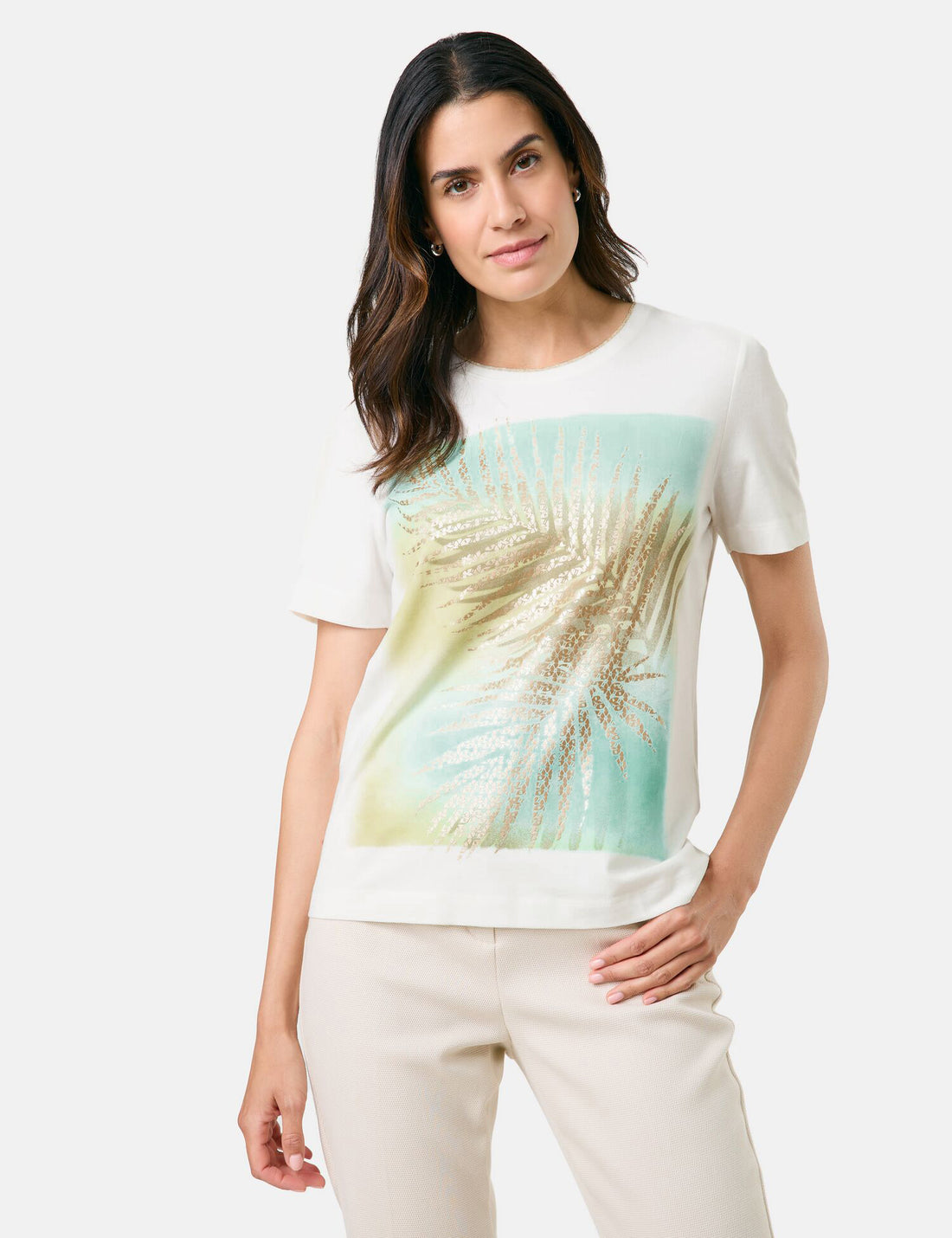 Gerry Weber Palm Print T-shirt