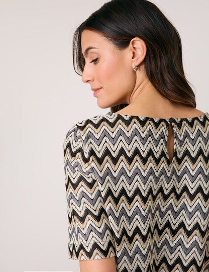 Gerry Weber- Zig Zag Crochet Look Dress