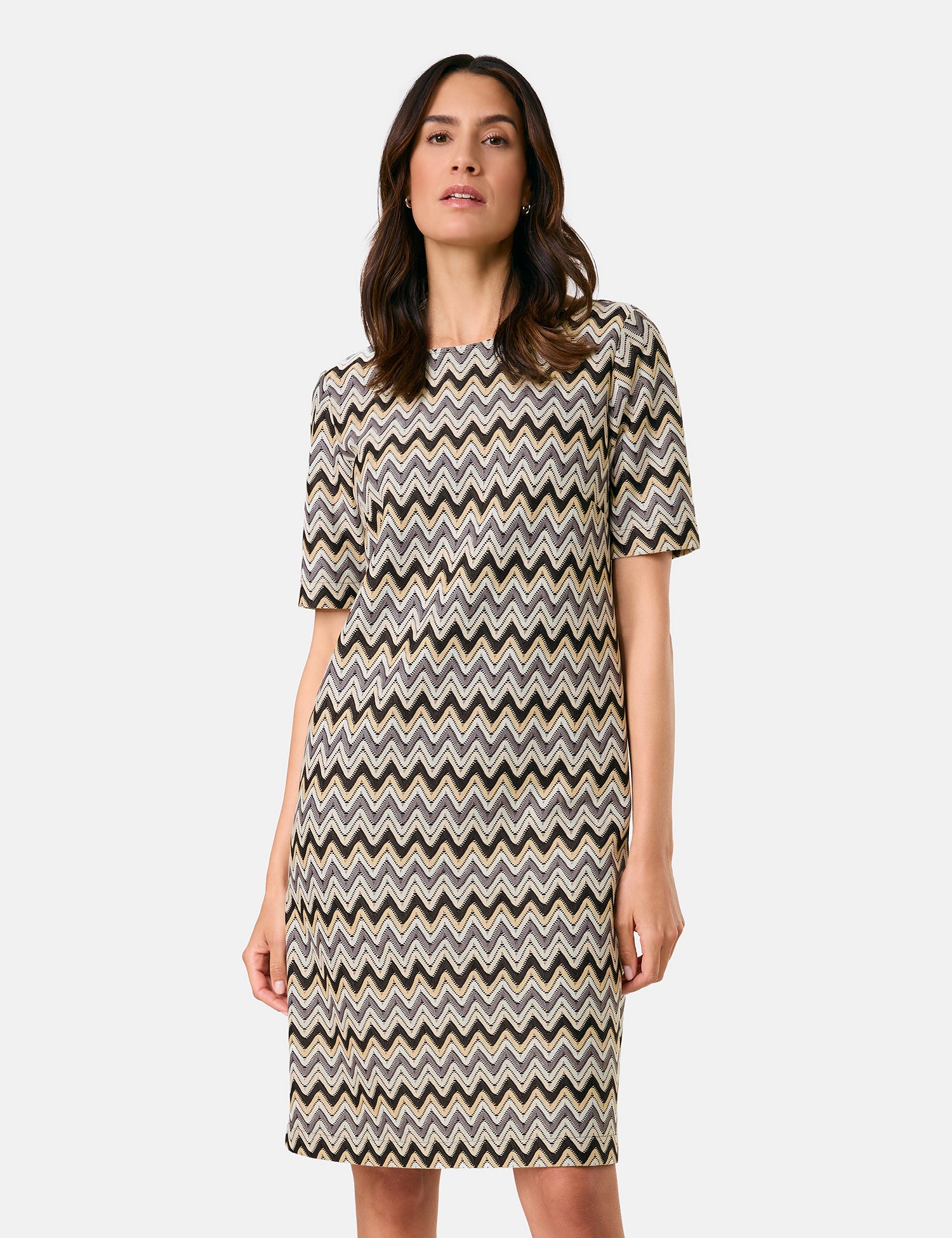 Gerry Weber- Zig Zag Crochet Look Dress