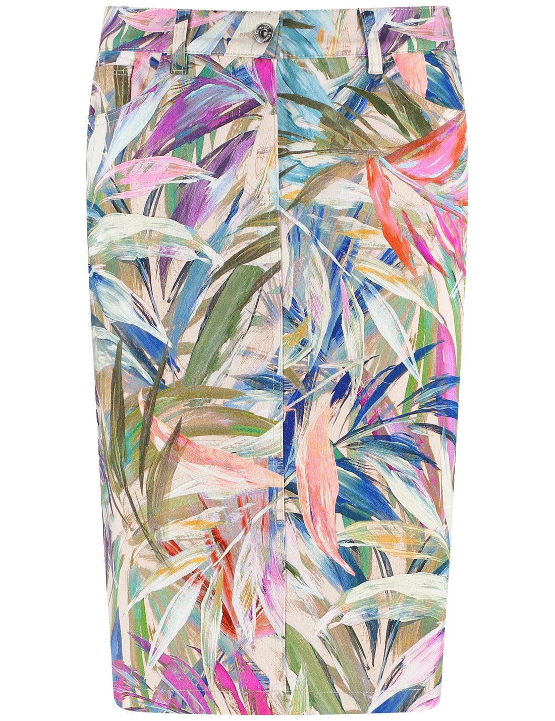 Gerry Weber - Multicolour Leaf Print Skirt