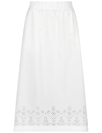 Gerry Weber- White Cotton Skirt