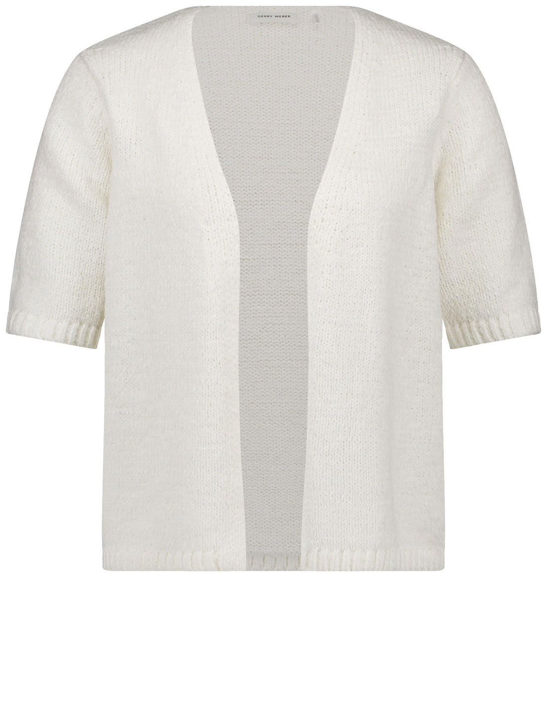 Gerry Weber - Open Short Sleeve Cardigan White