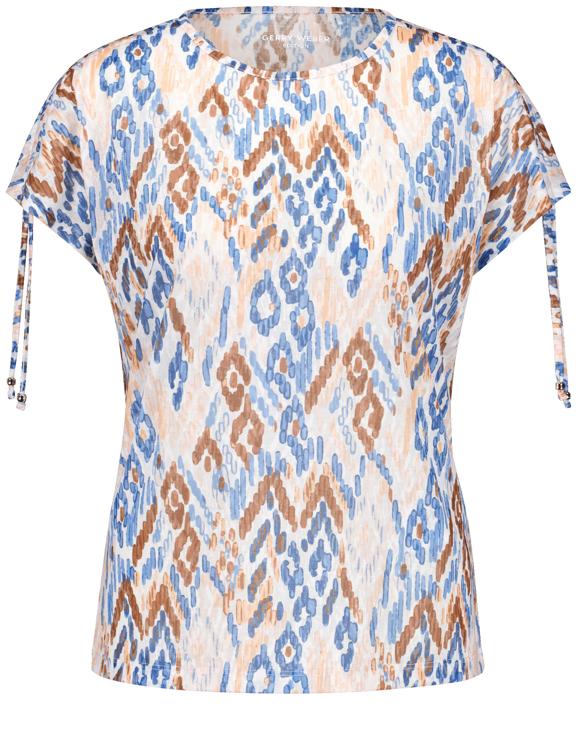 Gerry Weber - Natural Pattern Tee with Gathers