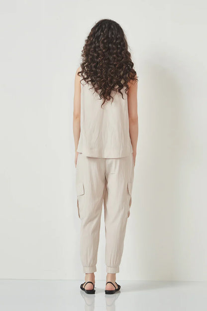 Glide -  By Verge Cleo Pant Champagne