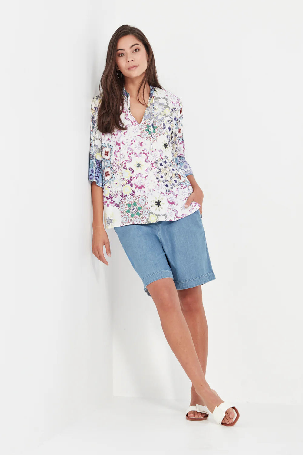Verge - Illusion Top White
