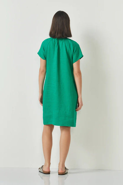 Verge - Joanna Dress Green