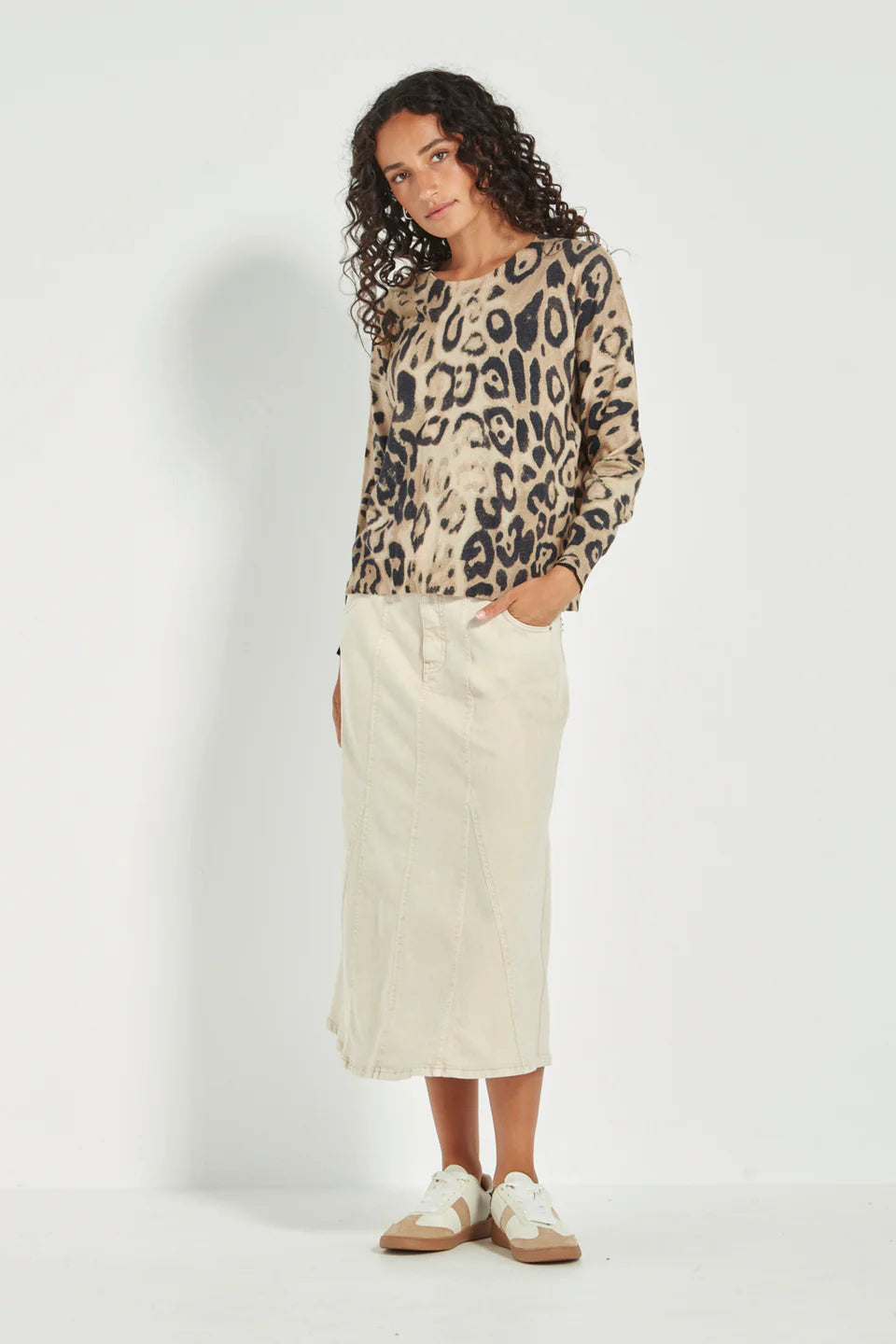 Verge -Gigi Skirt - Cashew