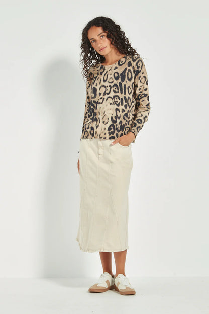 Verge -Gigi Skirt - Cashew