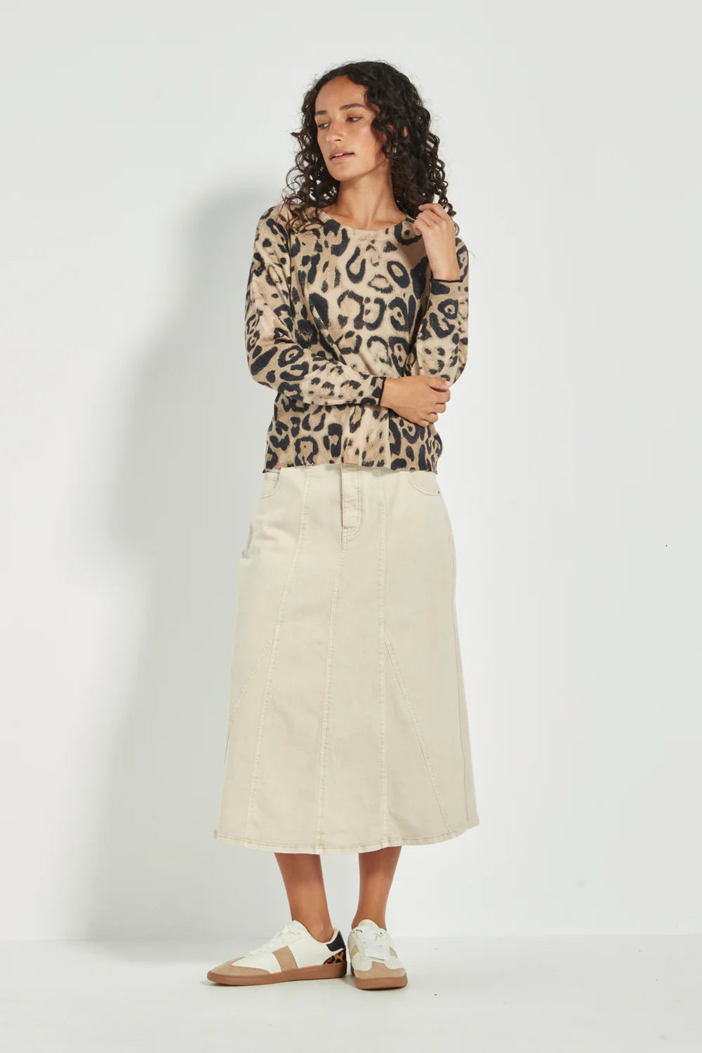 Verge -Gigi Skirt - Cashew