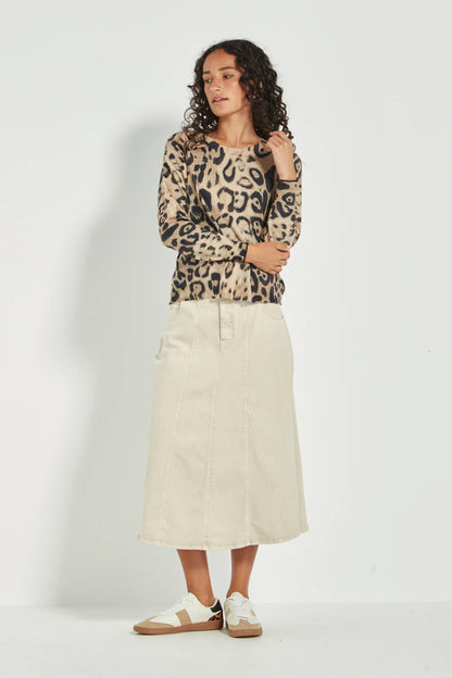 Verge -Gigi Skirt - Cashew