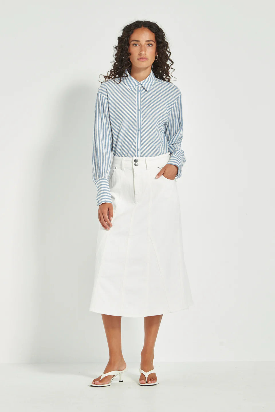 Verge -Gigi Skirt - White