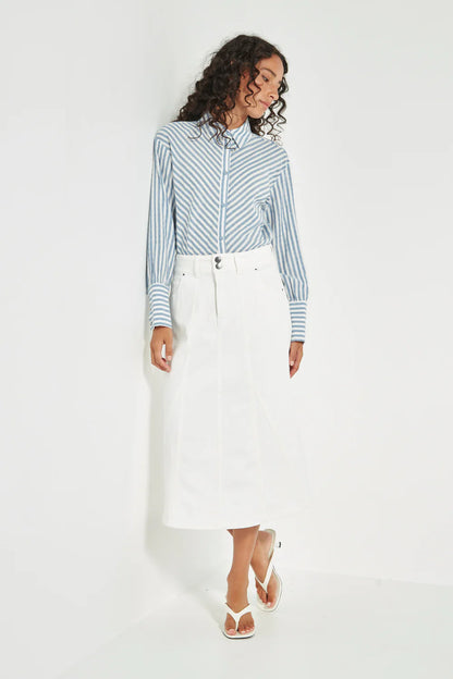 Verge -Gigi Skirt - White