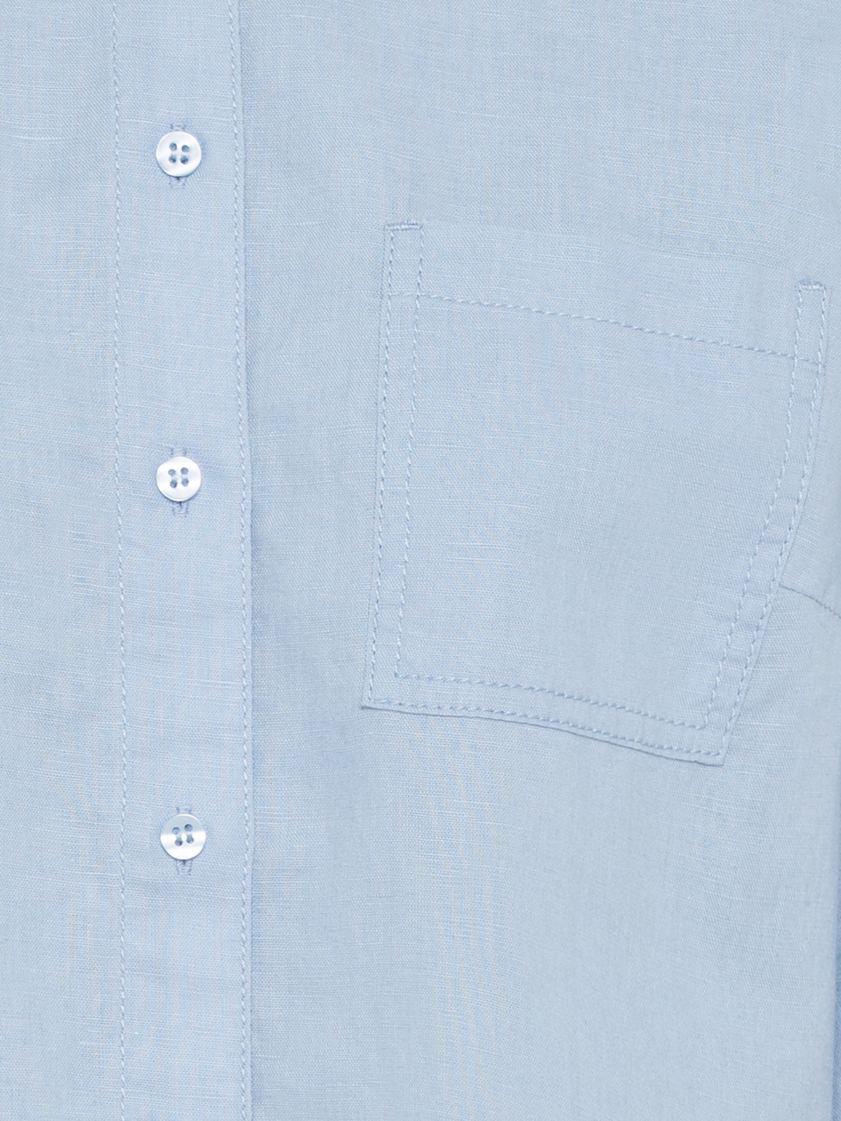 Olsen - Short Sleeve Blouse- Sky Blue