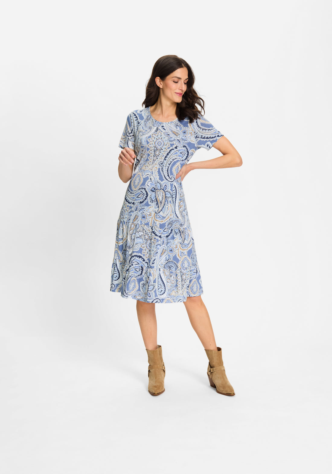 Olsen- Paisley Dress