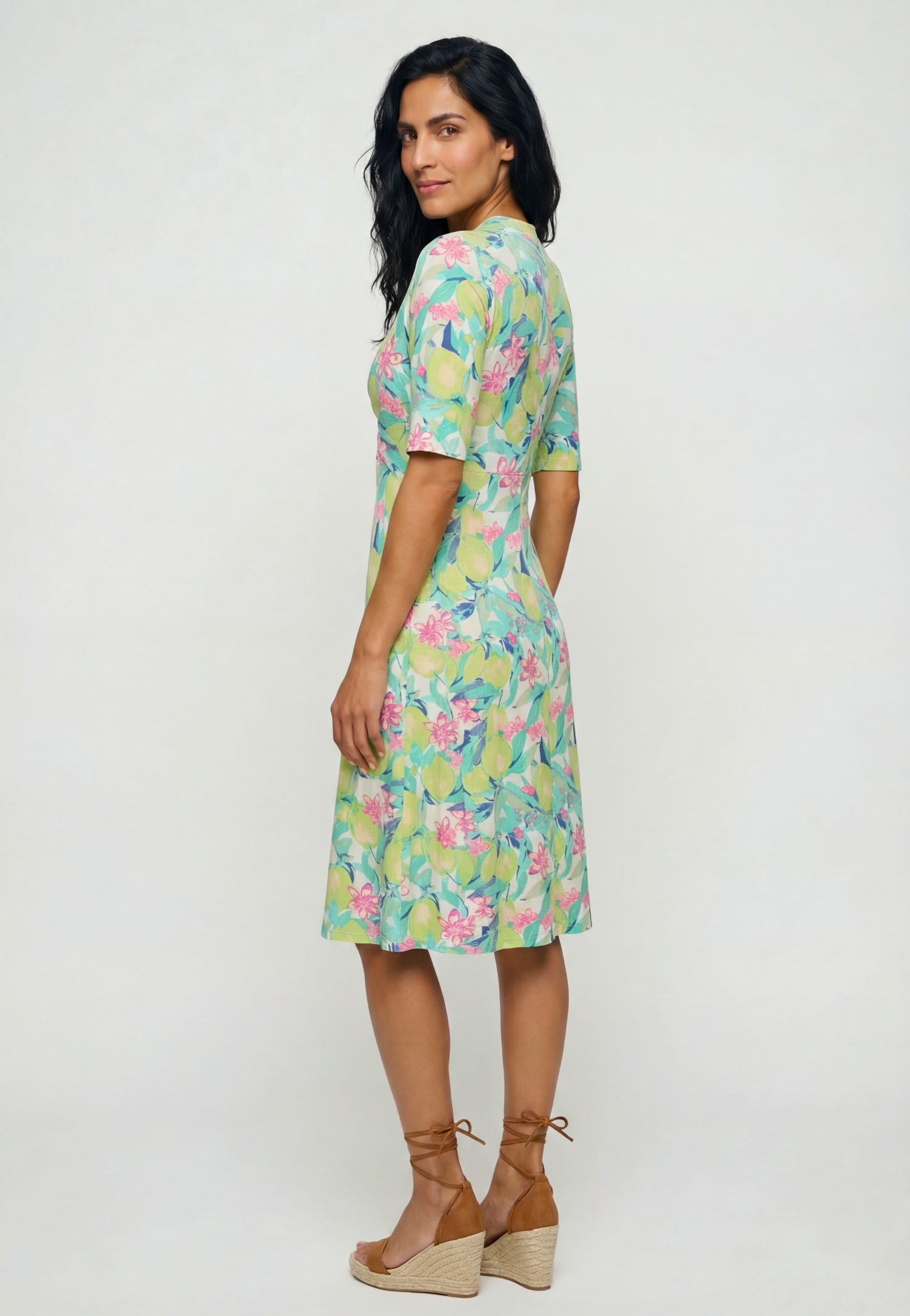 Olsen Lemon Dress