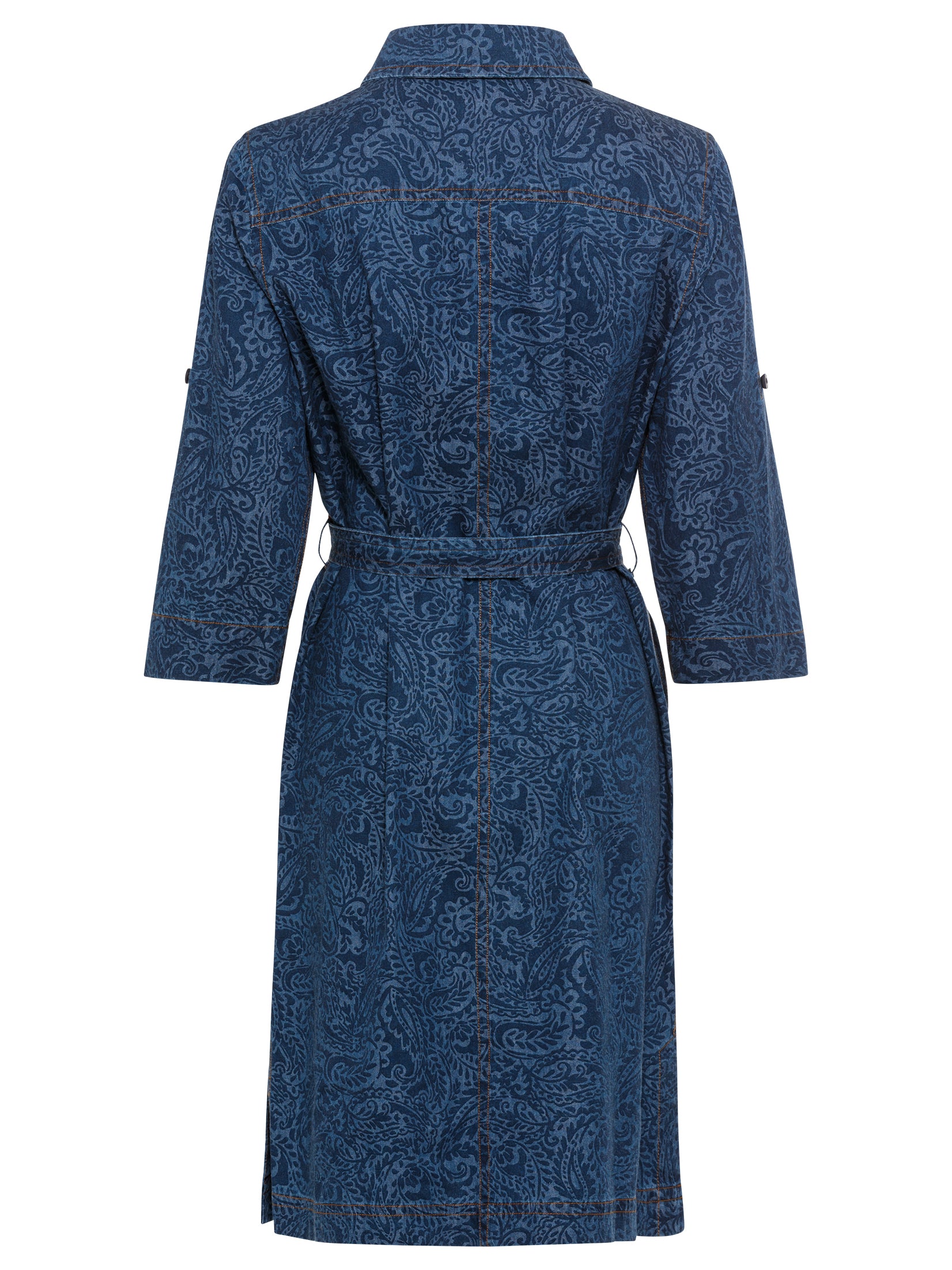 Olsen- Denim Shirt Dress