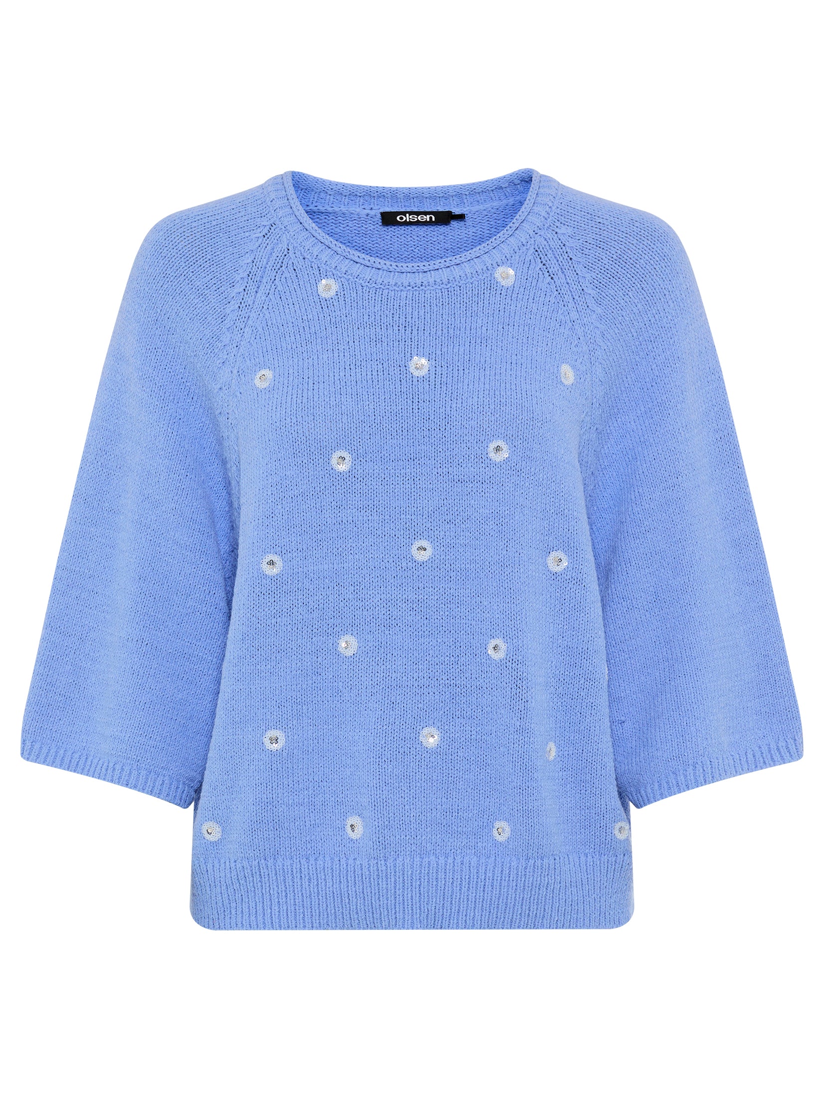 Olsen Bluebird Embellished Knit
