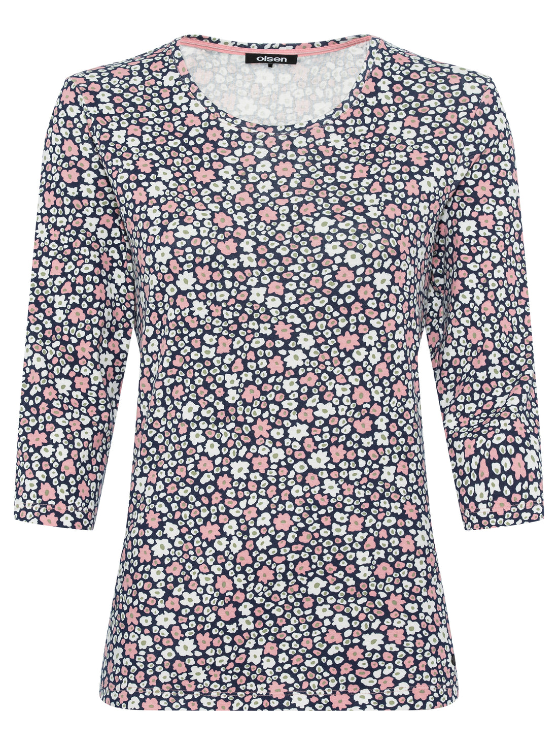Olsen Flower 3/4 sleeve T-shirt