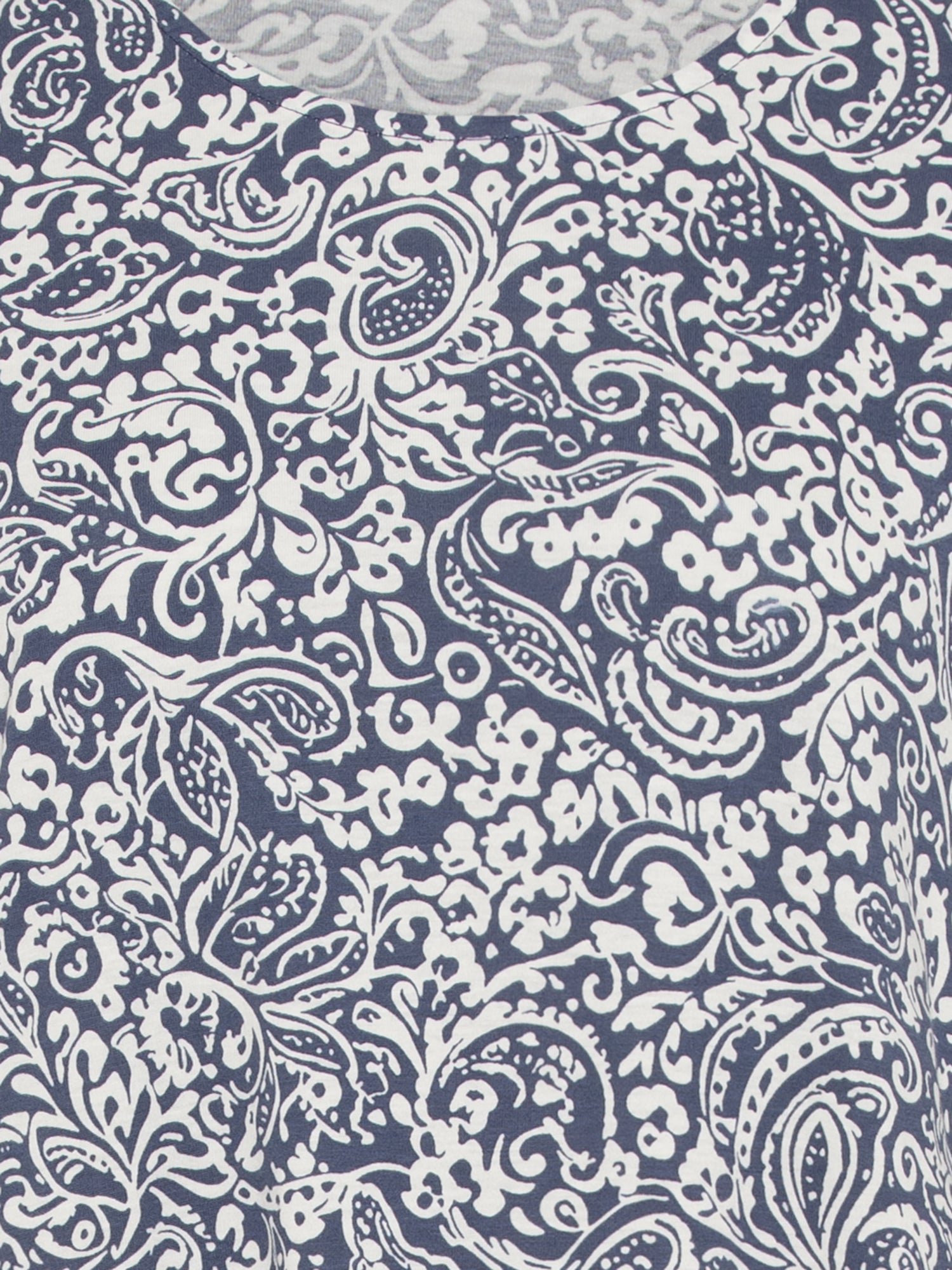 Olsen - Navy Print Dress