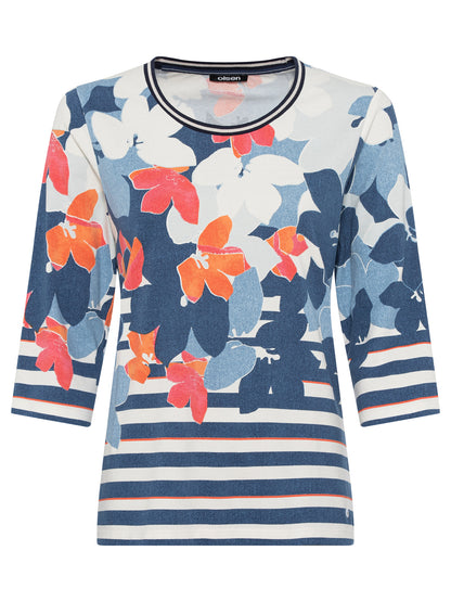 Olsen Print Floral Top