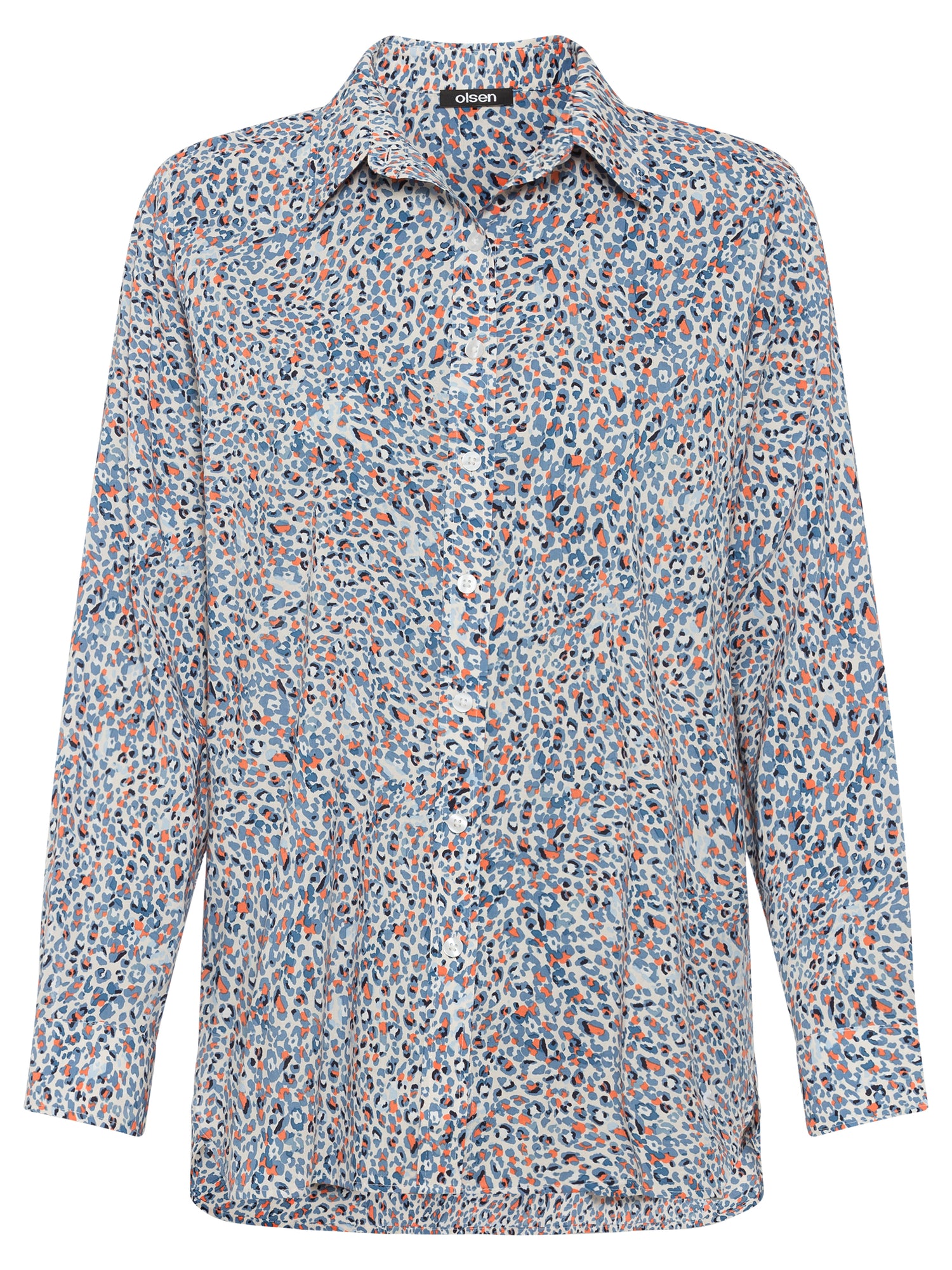 Olsen Animal Print Shirt