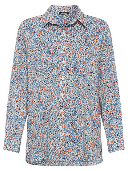 Olsen Animal Print Shirt