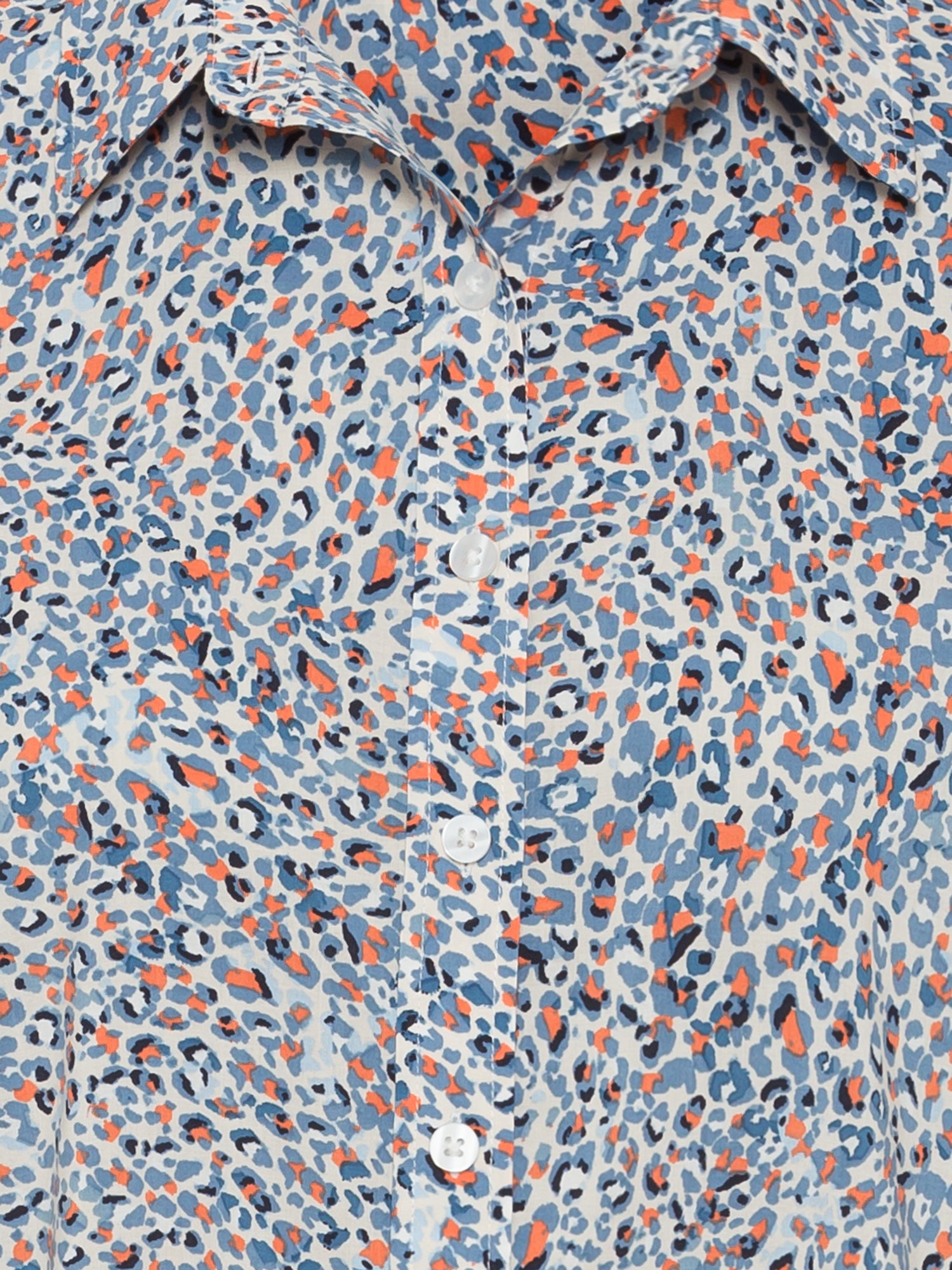Olsen Animal Print Shirt