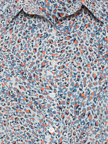 Olsen Animal Print Shirt