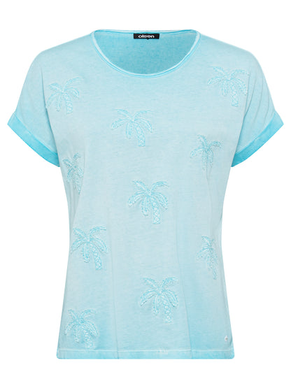 Olsen Aqua Palm Tee