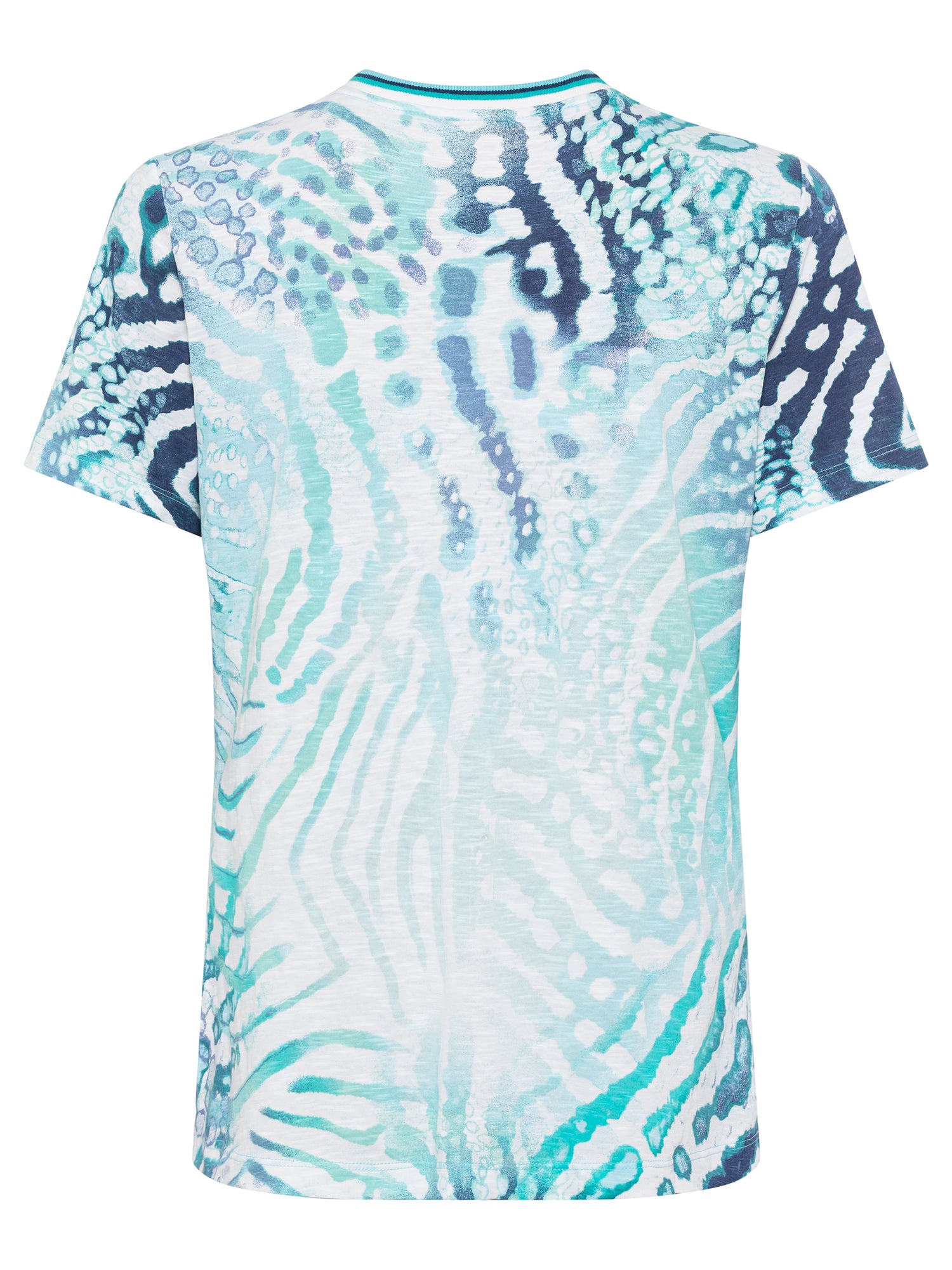 Olsen Aqua Print Tee