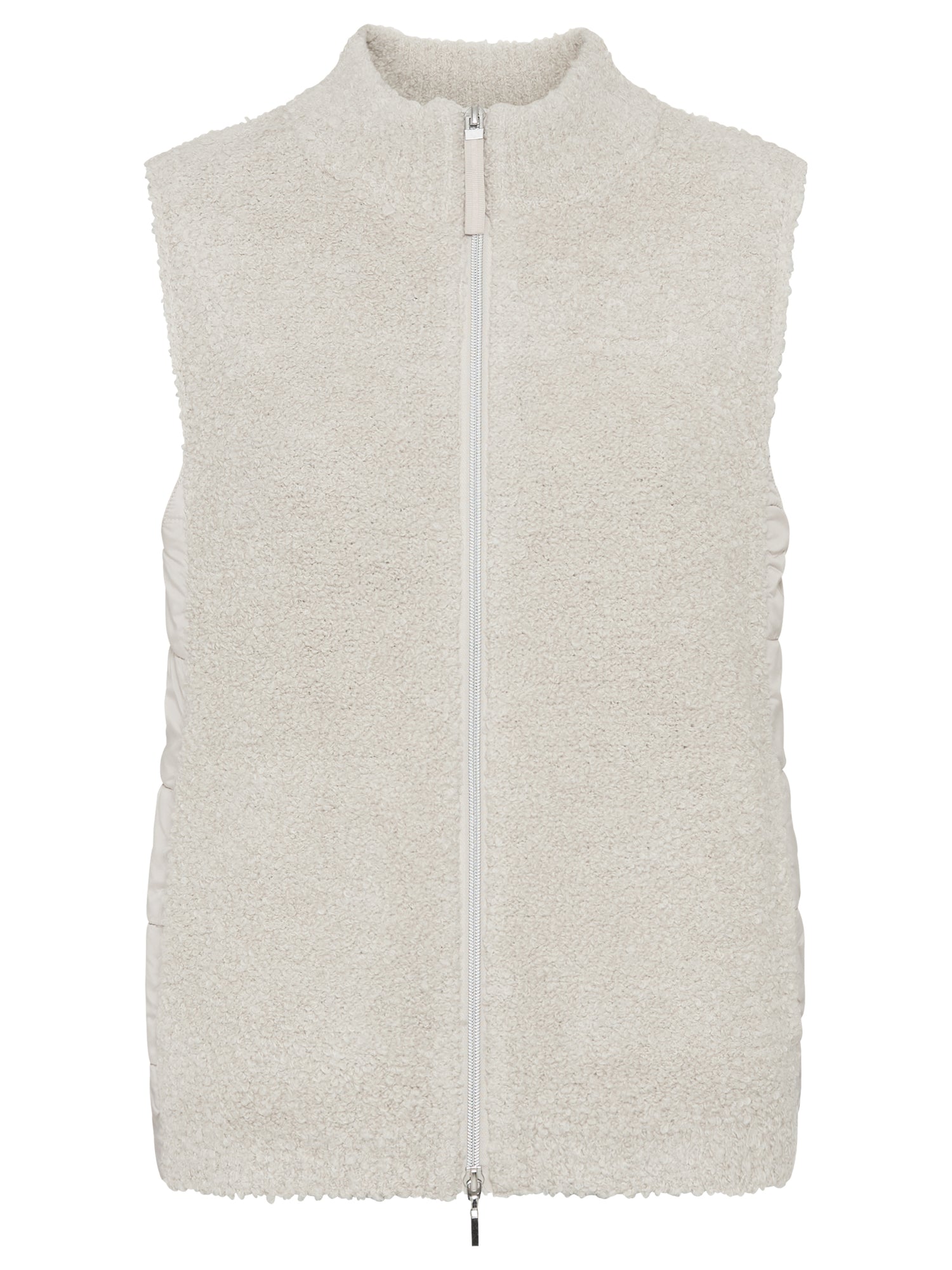 Olsen- Beige Fleece Vest