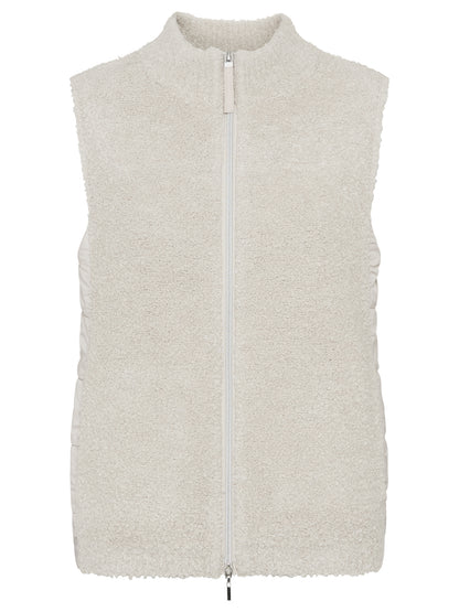 Olsen- Beige Fleece Vest