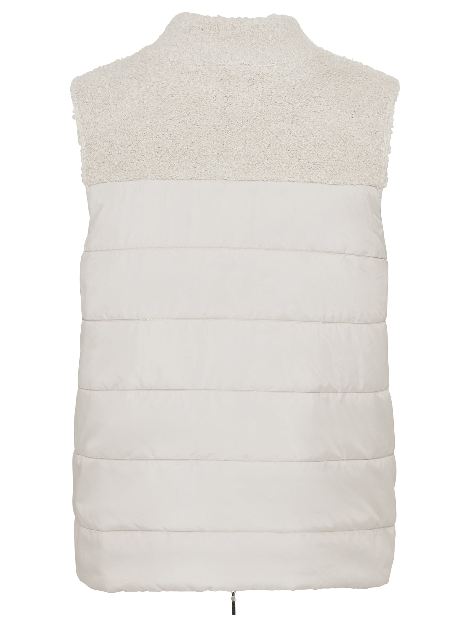 Olsen- Beige Fleece Vest