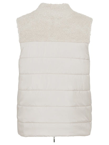 Olsen- Beige Fleece Vest