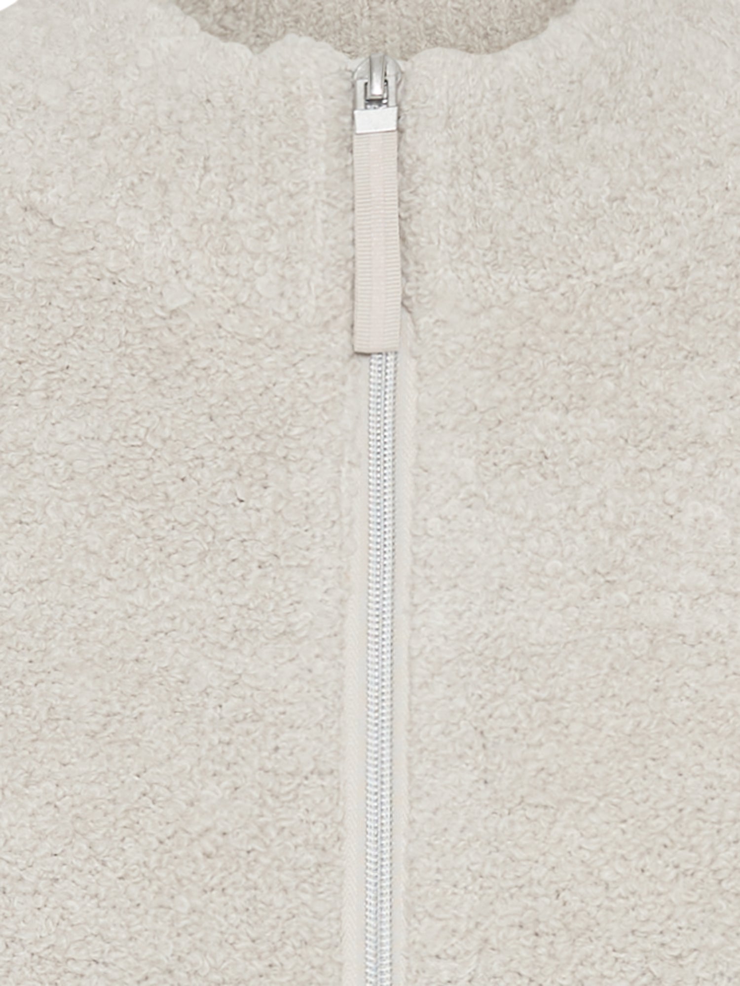 Olsen- Beige Fleece Vest